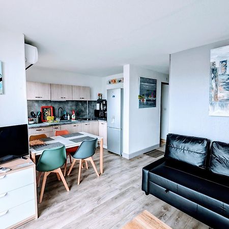 T2 climatisé vue sur mer, WIFI, piscine et parking Sète Esterno foto
